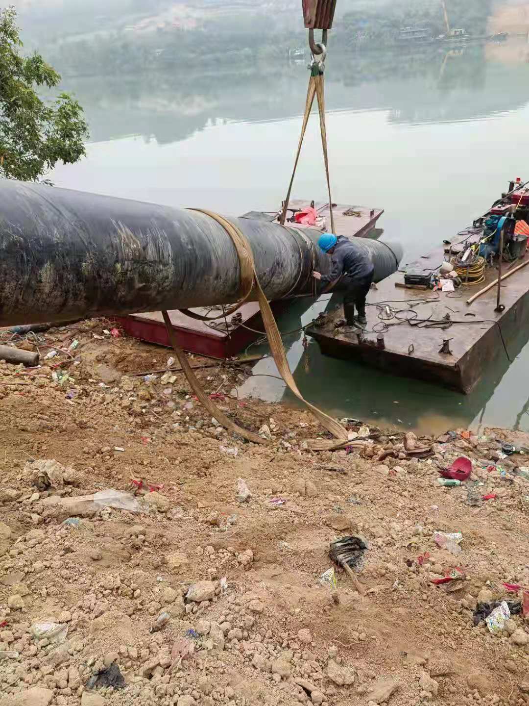 郑州水下管道铺设