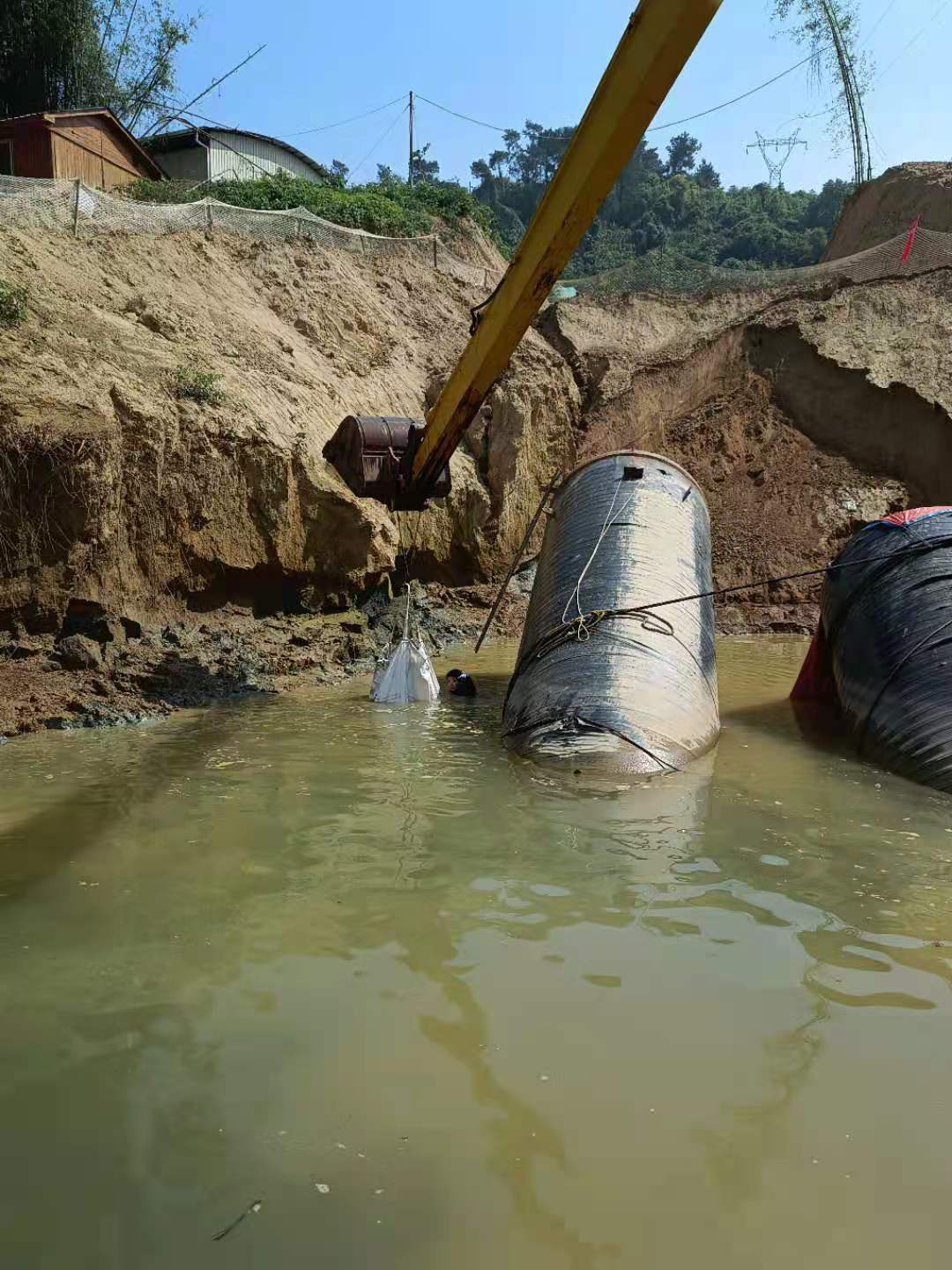 赤水水下法兰安装