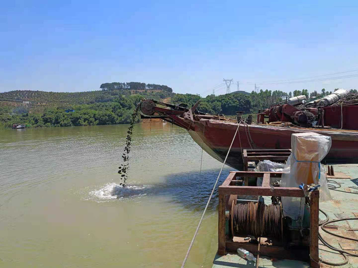 乌海水下取水头安装